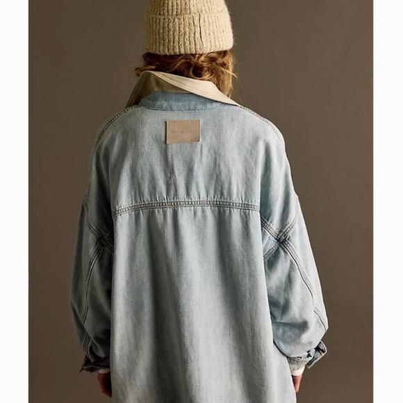 Free people Large jean jacket - Picture 3 of 6